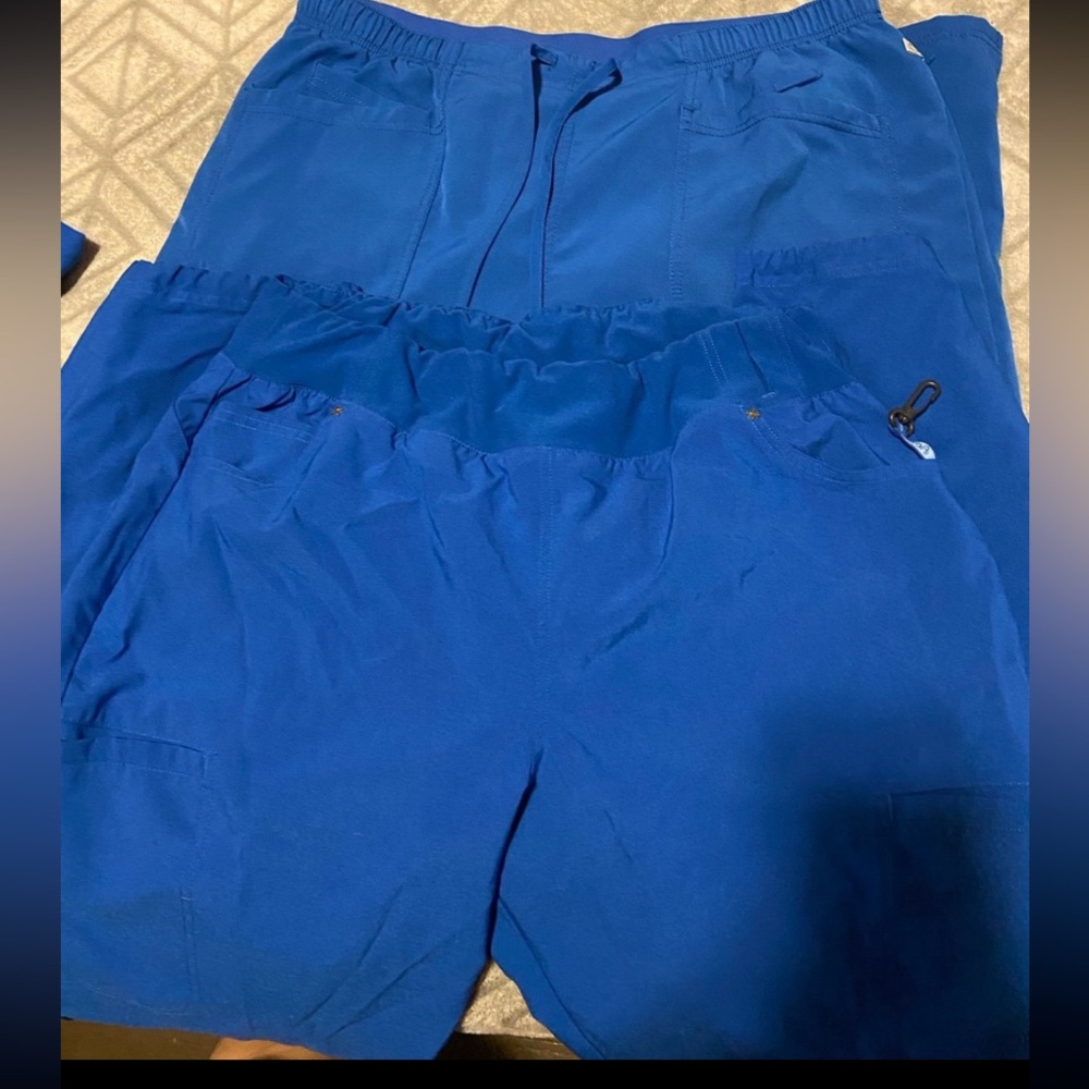 Royal Blue Scrub Pants